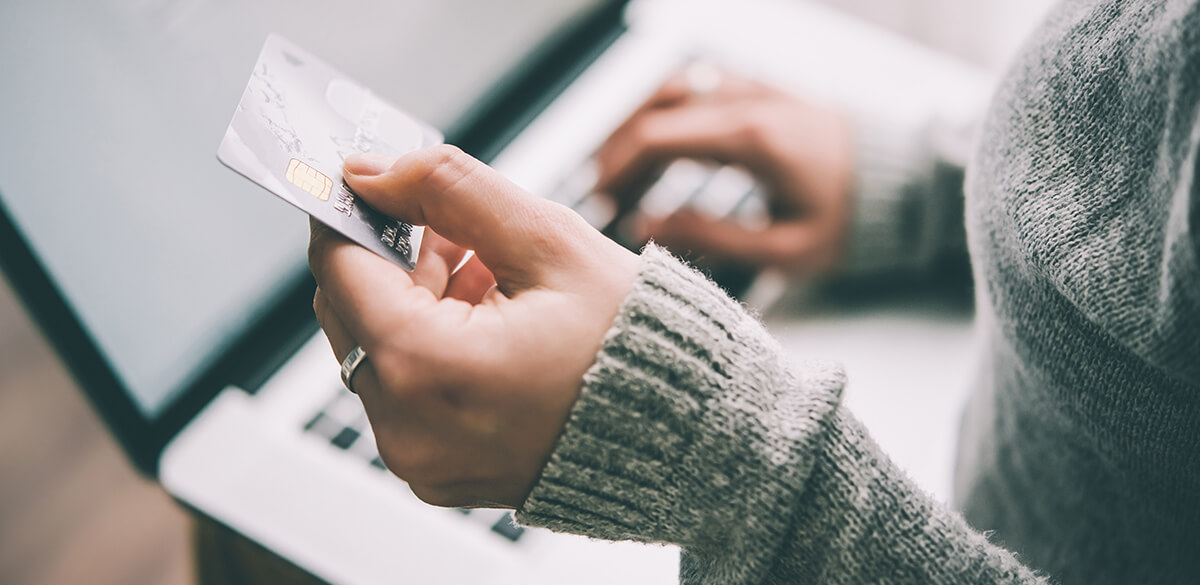 Paying by credit card