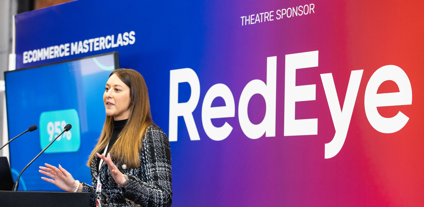 Rachael Kotadia speaking at Digital City Expo 2022