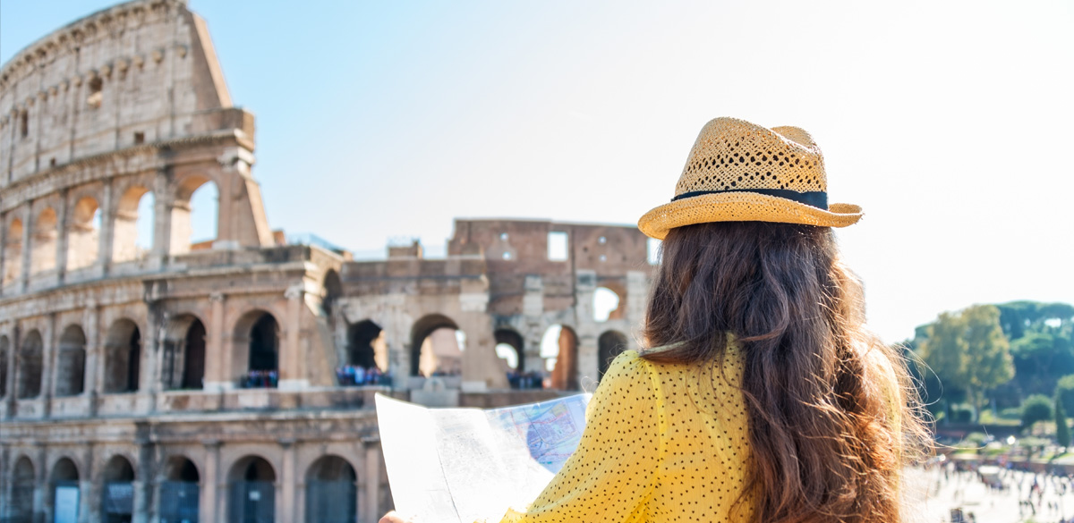 Tourist in Rome