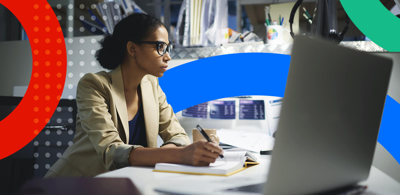 Women working late into the night
