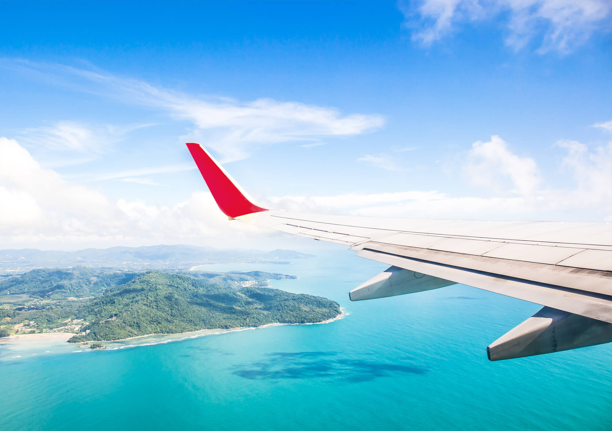 Aeroplane over the sea