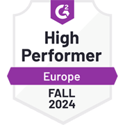 High Performer Fall 2024 Europe