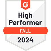 High Performer Fall 2024