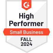 High Performer Fall 2024 Small Business