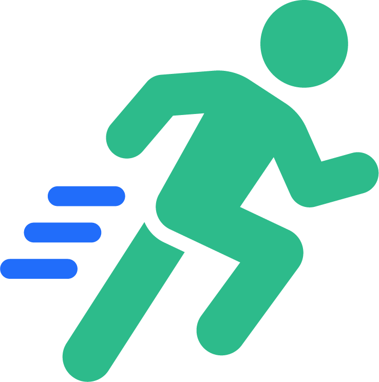 Sprinting icon