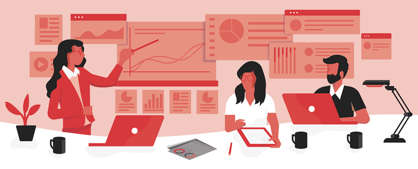 People working together on a project